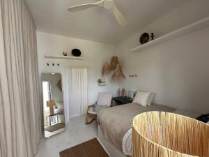 Letto o letti in una camera di Boho Chic in Central Mpatsi!