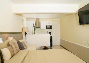 Eldhús eða eldhúskrókur á Yoyita Suites Aruba