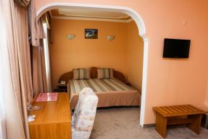 Ένα δωμάτιο στο Hotel Bulgaria