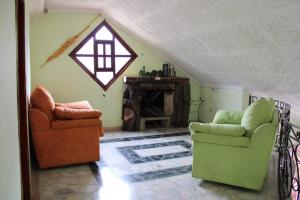 Posezení v ubytování Cabaña San José