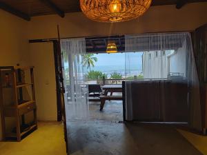 Χώρος καθιστικού στο Paraiso Beach House
