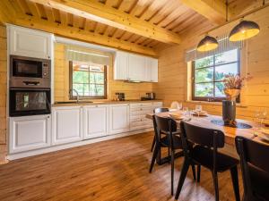 Kuchyň nebo kuchyňský kout v ubytování Tranquil villa in Velke Karlovice