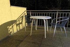 Balkón nebo terasa v ubytování Hotel Avalon