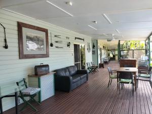 Istumisnurk majutusasutuses Daintree Riverview Lodges