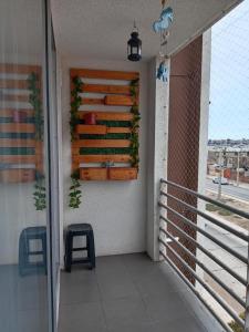 Ban công/sân hiên tại Condominio Mistral Oriente 2