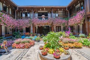 Zahrada ubytování Lijiang Hearing Flower Hall B&B Nanxuan Branch