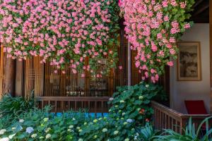 Zahrada ubytování Lijiang Hearing Flower Hall B&B Nanxuan Branch