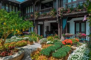 Zahrada ubytování Lijiang Hearing Flower Hall B&B Nanxuan Branch