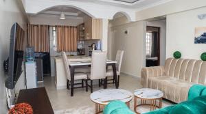 Posezení v ubytování Cosy Flamingo furnished apartments