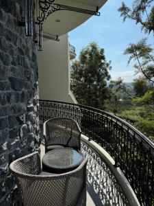 Balkón nebo terasa v ubytování Blue Sky Khao Kho Castell Condo 920