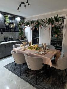 Η κουζίνα ή μικρή κουζίνα στο Villa Lea Tuzla +37 φωτογραφίες
