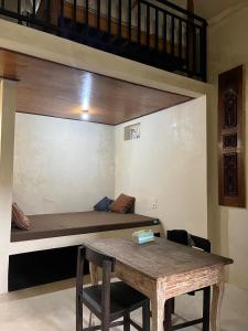 Χώρος καθιστικού στο Guest House Jepun Gadon