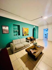 A seating area at Hostel rivendell lima