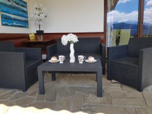 Posedenie v ubytovaní BUTOROWY RESIDENCE Apartament "GÓRSKA ORCHIDEA"