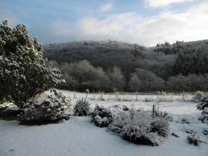 Land des Friedens in Nettersheim / Eifel v zimě