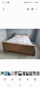 Postel nebo postele na pokoji v ubytování Cognac