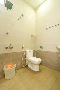 Koupelna v ubytování Hotel Ramleela