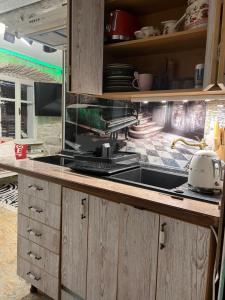 Kuchyň nebo kuchyňský kout v ubytování B&B Apartments Coli Apartman Dora Self check in