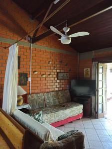 Posezení v ubytování Casa da Felicidade