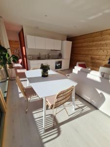 Køkken eller tekøkken på Le Cottage des Cerisiers