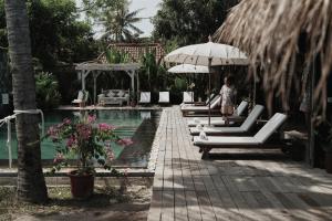 Bazén v ubytování Lost Paradise Gili nebo v jeho okolí + 37 fotografií