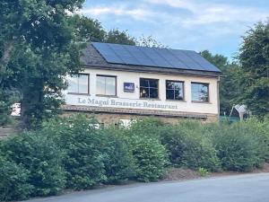 Byggingin sem fjallaskálinn er í