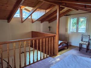 Postel nebo postele na pokoji v ubytování Plataniotissa Mansion