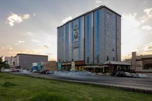 Budova, kde se aparthotel nachází