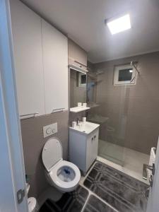 Ένα μπάνιο στο Apartament modern Arad