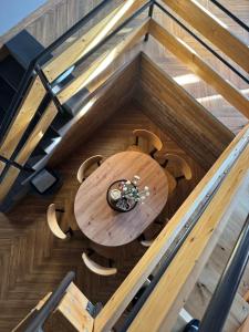 Posedenie v ubytovaní Dawna Mleczarnia Apartamenty LOFT