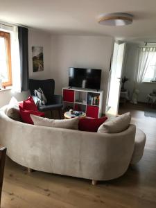 Posedenie v ubytovaní Ferienwohnung Am Jodlerweg