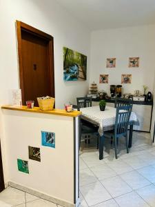 Kuchyň nebo kuchyňský kout v ubytování B&B Sophie