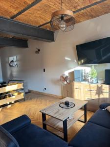 Posedenie v ubytovaní Dawna Mleczarnia Apartamenty LOFT