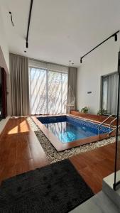 The swimming pool at or close to rawaa chalet
