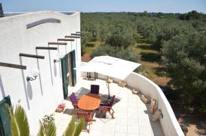 Balkón alebo terasa v ubytovaní Agriturismo Tenuta Del Morige