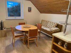 Posezení v ubytování Apartmán Hanka