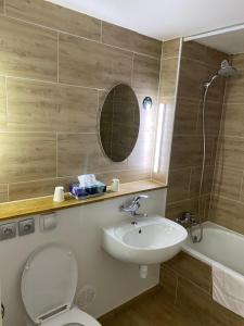 Koupelna v ubytování Kyriad ECO - Belfort Bessoncourt