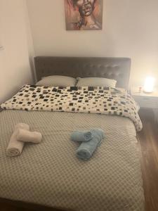 Postel nebo postele na pokoji v ubytování Apartman Kraljice Natalije