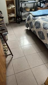 Ένα ή περισσότερα κρεβάτια σε δωμάτιο στο Habitación Pink