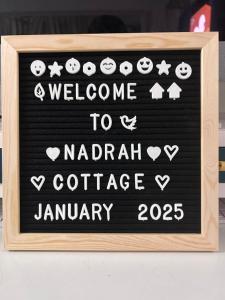 Certifikát, hodnocení, plakát nebo jiný dokument vystavený v ubytování Nadrah Cottage