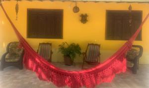 Et opholdsområde på Casa na Praia de Saquaira - Península de Maraú.