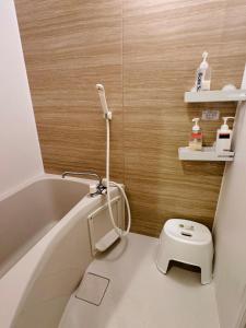 Phòng tắm tại IROHA彩叶三室一厅独栋小楼民宿with direct access from Kansai Airport!