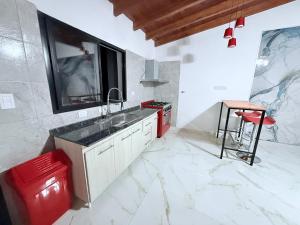 Dapur atau dapur kecil di Del Valle Serrano
