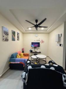 TV a/nebo společenská místnost v ubytování Heart of Home Guesthouse 心之家