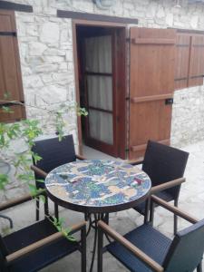 Χώρος καθιστικού στο Charalambos Holiday Cottage