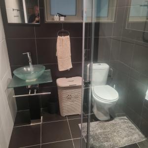 Koupelna v ubytování Knys-to-stay