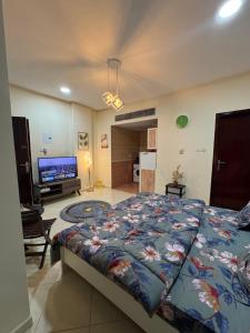 Voodi või voodid majutusasutuse Entire Studio Sharjah toas