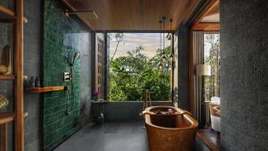 Regent Bali Canggu外面的花园