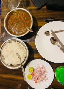 公寓内部或周边提供的食物