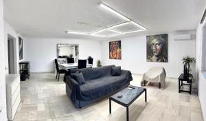 A seating area at Sounio Studio refurbished